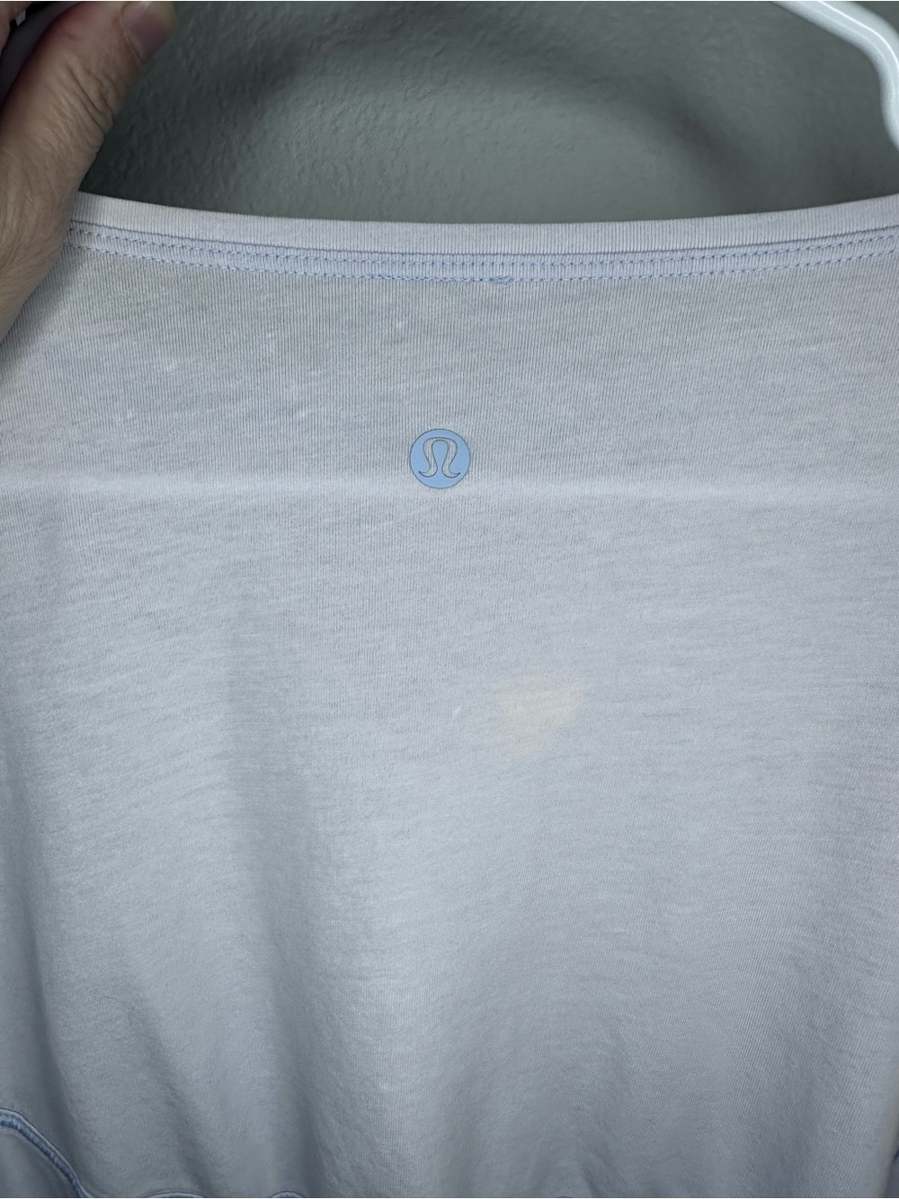 Lululemon Back in Action Short Sleeve T-Shirt *Nulu, pastel purple/blue - Picture 3 of 6